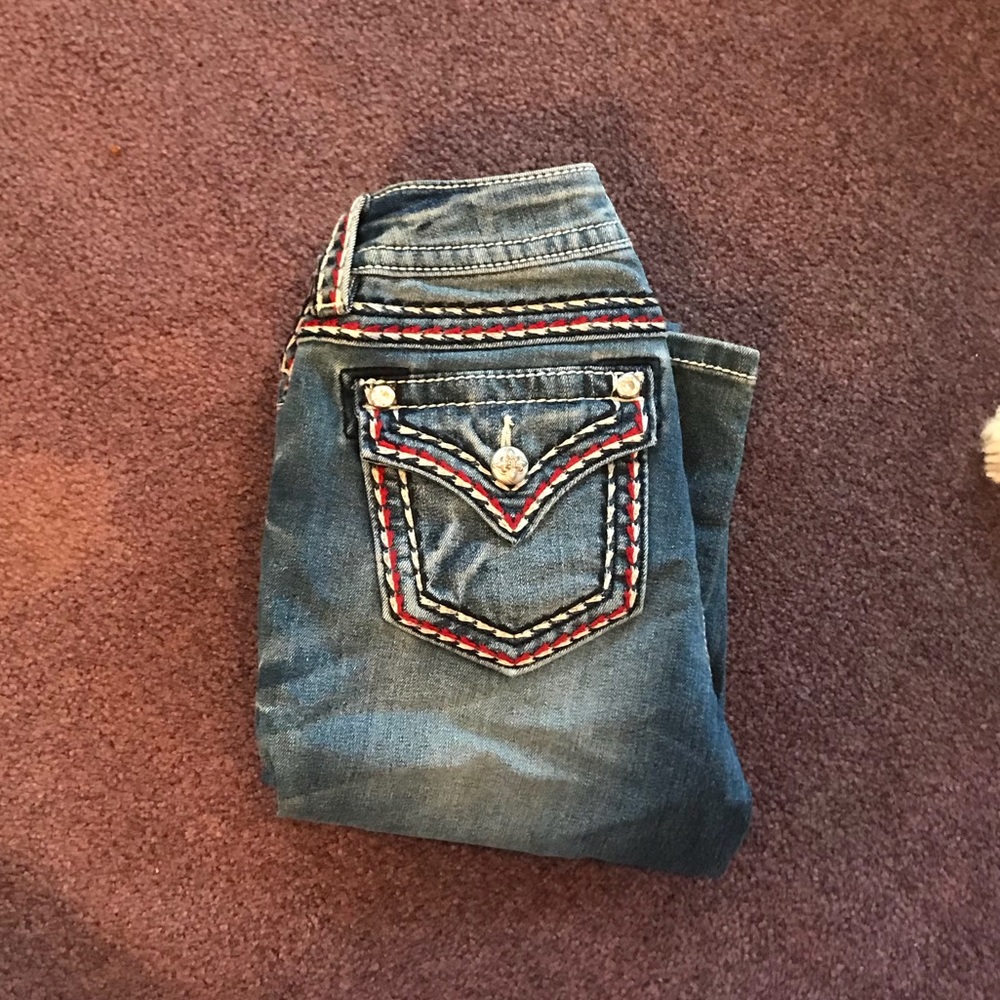 Miss Me detailed jeans